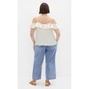 Women's Plus Size Aliya Top - butter | CITY CHIC - 2 of 4