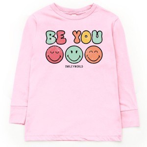 The Juniper Shop SmileyWorld Be You Groovy Youth Long Sleeve Tee - 1 of 4