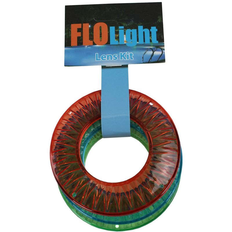 Colored Lens Kit FLOlight Jetlight Pool Wireless Return Light 3 Pack (12 Pack), 3 of 7