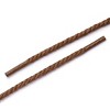 Allegra K Women's Round Rope Waterproof Braided Waxed Shoelaces 2 Pairs - 4 of 4