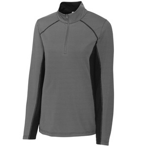Clique Ladies' Ice Colorblock Half Zip Jacket - 1 of 2