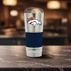 NFL Denver Broncos 24oz Draft Tumbler with Chrome Finish - 3 of 3