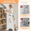 Chaokws Toddler Tower Learning Tower - Adjustable Kitchen Step Stool Helper for Kids, Safe Standing Tower for Toddlers 1-3 Years - 4 of 4