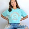 Simply Sage Market Women's California Girls Club Short Sleeve Garment Dyed Tee - 2 of 2