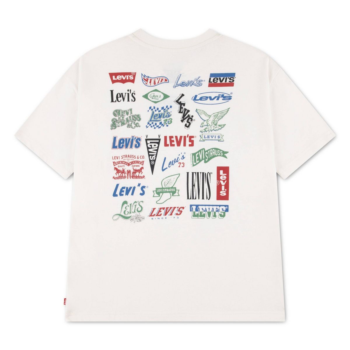 Levi's® Boys' Heritage Logos Graphic T-Shirt - White - thumbnail 5