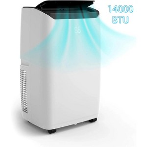Jojoka 14000 BTU Portable Air Conditioner, 3-in-1 AC Unit with Fan & Dehumidifier,Floor Standing Air Conditioner with Remote,Timer & Window Kit - 1 of 4