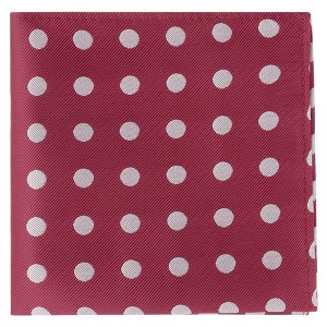 INSPIRE CHIC Men's Polka Dots Business Tuxedo Wedding Pocket Squares Handkerchief - 1 of 4