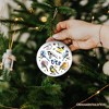 Whimsical Bird Tit Ceramic Ornament, Funny Birdwatcher Gift for Birder | OrnamentallyYou - 4 of 4