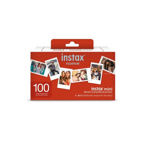 Fujifilm INSTAX MINI Instant Film Value Pack - 100ct