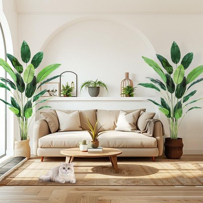 Artificial Bird of Paradise Plant 6FT(72in) Fake Palm Tree