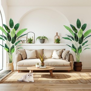 Artificial Bird of Paradise Plant 6FT(72in) Fake Palm Tree - 1 of 4
