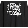 Men's - Instant Message - I Think I Like This Little Life Long Sleeve Graphic T-Shirt - 2 of 4