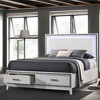 Acme Furniture Queen Haiden Bed White Finish - image 2 of 4