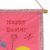 National Tree Company Happy Easter Hanging Banner Decoration, Pink, Easter Collection, 18 Inches - 3 of 3