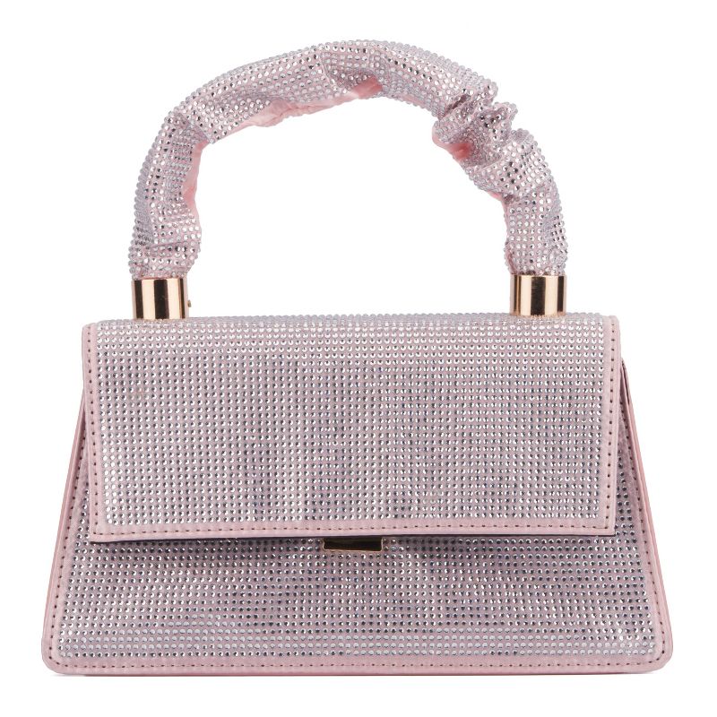 Olivia Miller -Women's-Ruched Top-Handle Bag, 1 of 8