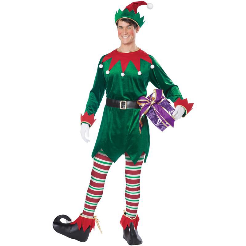 California Costumes Christmas Elf Adult Costume, 2 of 3