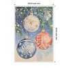 Amanti Art 23"x33" Christmas Ornaments II by Melloi Framed Canvas Wall Art - 4 of 4