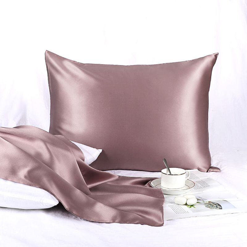 PiccoCasa Silk Soft Smooth Washable Pillowcases 1 Pc, 2 of 5