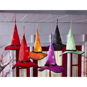 BrylaneHome Set Of 6 Witch’S Hat String Lights - 1 of 1