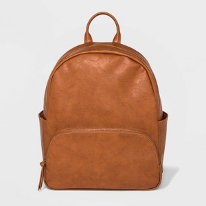 Front Zip Dome Pocket Backpack - Universal Thread Cognac, Women