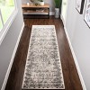 Modern Distressed Oriental Medallion Indoor Area Rug or Runner by Blue Nile Mills - 2 of 4