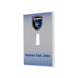 MLS Western Conference Teams Linen Hidden-Screw Light Switch Plate for Single Toggle - 1 of 4