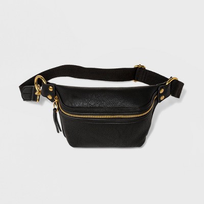 leather belt bag womens