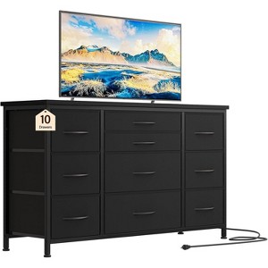 Jojoka Wide Dresser with 10 Large Drawers for 55'' TV Stand - 1 of 4