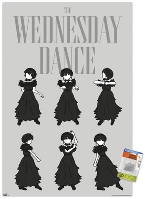 Trends International Wednesday - The Wednesday Dance Unframed Wall ...