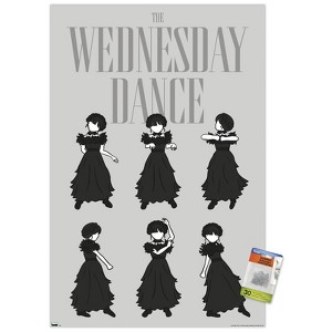 Trends International Wednesday - The Wednesday Dance Unframed Wall Poster Prints - 1 of 4