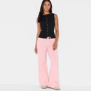 Women's Mid-Rise Wide Leg Sweatpants - Wild Fable™ - 1 of 3