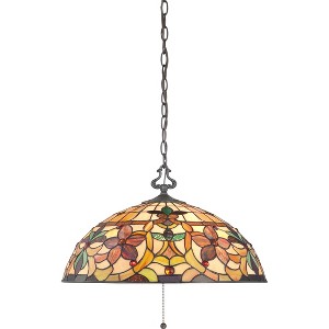 Kami 3-Light Vintage Bronze Pendant Light - 1 of 3