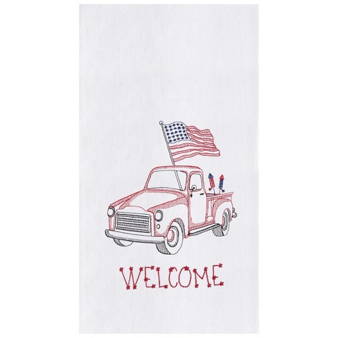 Patriotic Decor, Kitchen Towel Set, 4th of July Kitchen Decor