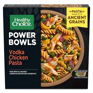 Healthy Choice Frozen Power Bowls Vodka Chicken Pasta - 9.5oz - 1 of 4