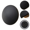 C Cattleya 2-pack 8 in. Black Aluminum Round Disc LED Indoor Outdoor Wall Lantern Sconce - image 3 of 4