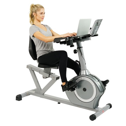 Sunny health recumbent discount bike