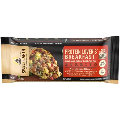 Sweet Earth Protein Lovers Frozen Breakfast Burrito - 5.5oz