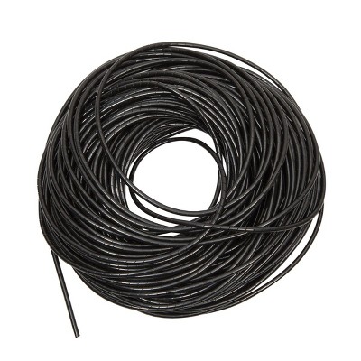 Stockroom Plus Black Spiral Cable Wrap for Cables, Plastic Cover Expandable Wire Organizer (20 Meters)