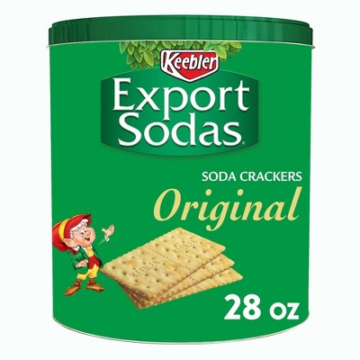 Keebler Original Export Sodas Crackers - 28oz