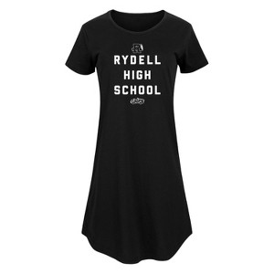 Women's - Grease - Rydell High School Graphic T-shirt Dress - 1 of 4