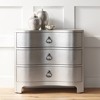 Coast to Coast City Lights 34" Wide 3-Drawer Champagne Silver Leaf Chest - 2 of 4