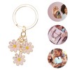Unique Bargains Floral Handbag Charm 2.76" 1 Pc - 3 of 4
