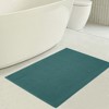 American Soft Linen 100% Cotton Turkish Bath Mat Rugs, Slip Resistant Bottom Base Bath Mats for Bathroom - 3 of 4