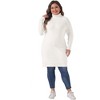Agnes Orinda Women's Plus Size Long Sleeve Pullover Warm Turtleneck Sweater - 3 of 4
