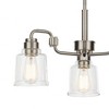 Kichler Lighting Aivian 3 - Light Chandelier in  Nickel Textured - 4 of 4
