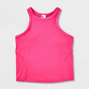 Women's High Neck Racerback Tank Top - All In Motion™ - 1 of 1