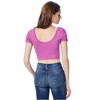 Aeropostale Womens Scoop-Back Bodycon Basic T-Shirt - 2 of 3