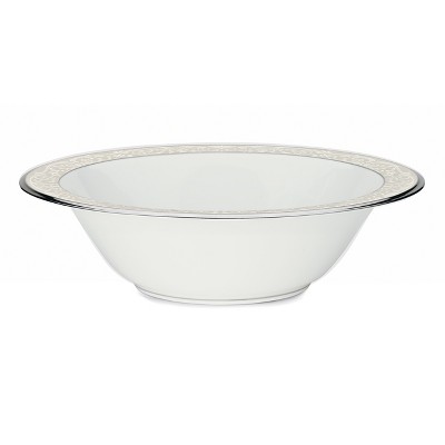 Noritake Silver Palace Large Round Vegetable Serving Bowl