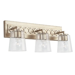 Capital Lighting Isabella 3 - Light Vanity in  Winter Gold - 1 of 4
