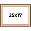 PosterPalooza | Traditional Gold Picture Frame - UV Acrylic, Backing Board, Hanging Hardware Included - 2 of 4